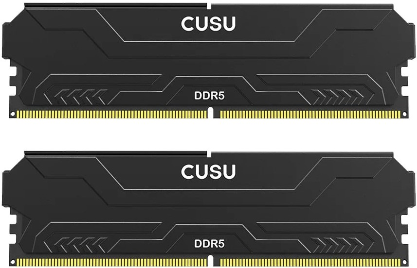 Оперативная память DDR5 32ГБ (2x16ГБ) 5600МГц CUSU (JEDEC 1.1V, CL-46-45-45-90) KSD1556U46BKN2032E