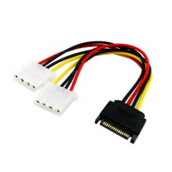 Molex на 2 HDD SATA