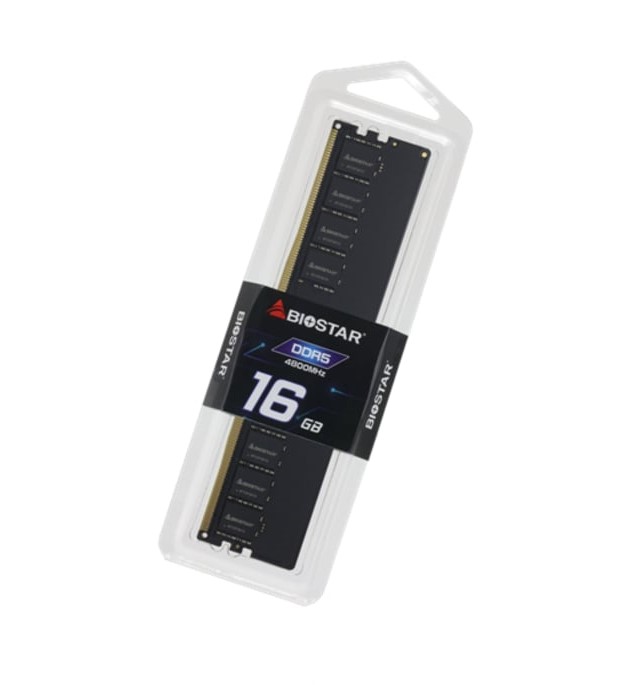 Оперативная память DDR5 16ГБ 4800МГц  Biostar (DMA48RU5N1-EB14A-BS2)