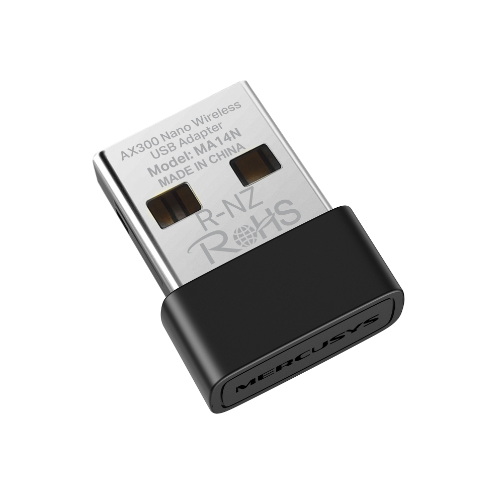 Сетевой беспроводной адаптер Mercusys MA14N (2,4 ГГц, до 287 Мбит/сек)