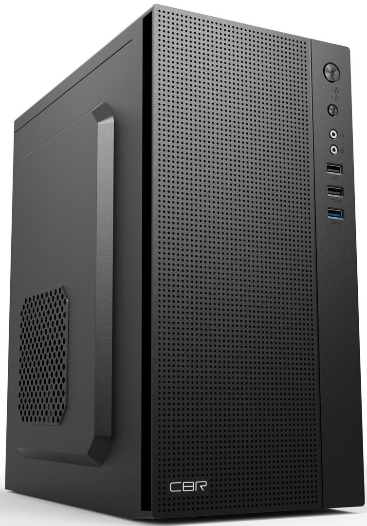 Корпус с БП CBR MX12 (Mini Tower, mATX, БП 500Вт, 2xUSB2.0, 1xUSB3.2) PCC-MATX-MX12-500W2