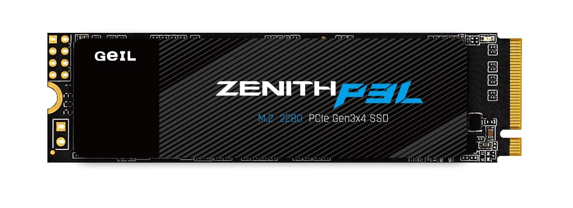 Твердотельный накопитель SSD M.2 NVMe 256ГБ PCIe 3.0 x4 GeIL Zenith P3L (GZM2PCIE-256G)