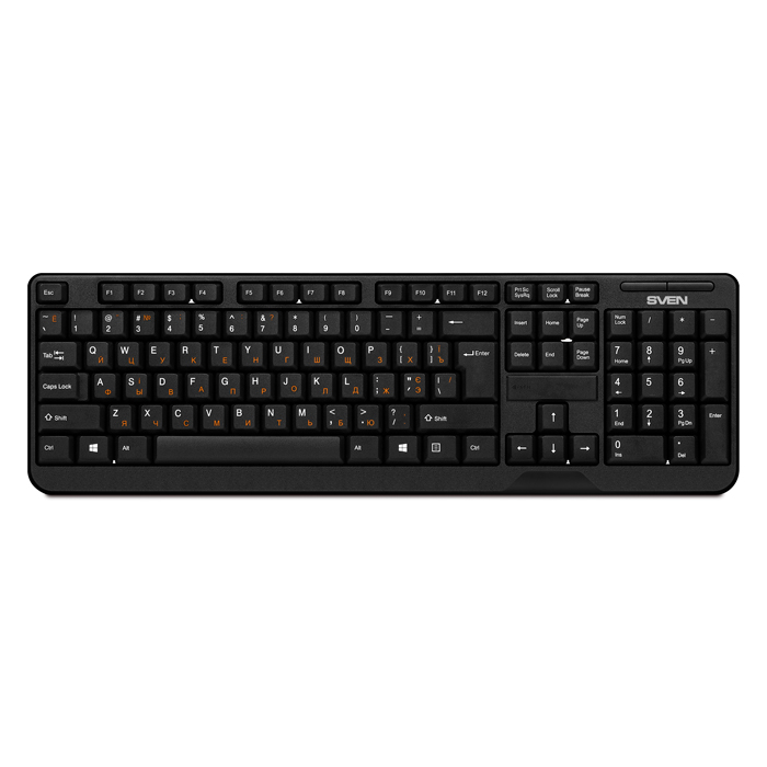 Клавиатура беспроводная SVEN KB-C2200W