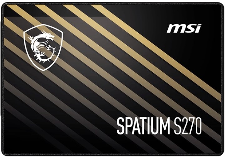 Твердотельный накопитель SSD 2,5" 240ГБ MSI SPATIUM S270