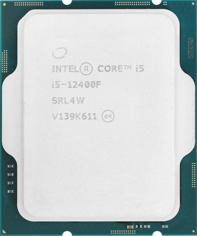 Процессор Intel Core i5-12400F (6C/12T, 2.5-4.4ГГц, 65-117W, LGA1700, OEM) CM8071504555318 SRL4W